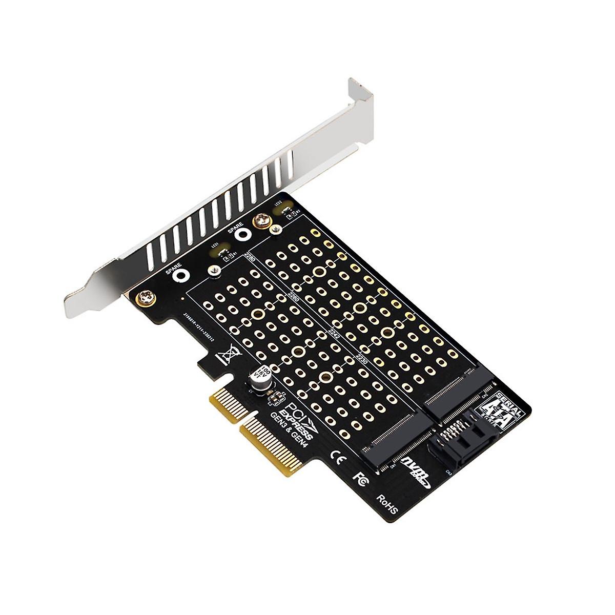 M.2 NVMe NGFF SSD To PCIE SATA Adapter PCIE To M2/M.2 Adapter SATA M.2 SSD PCIE Adapter M Key B Key