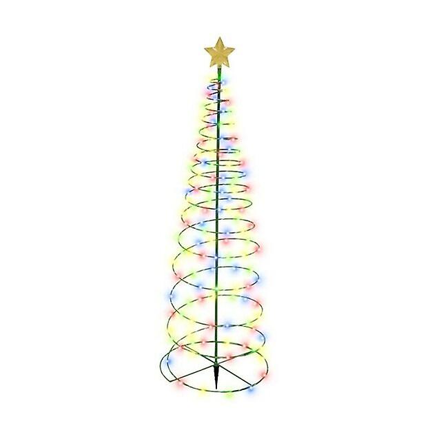 Creative Led Christmas Spiral Tree Lights - Outdoor Xmas Decor