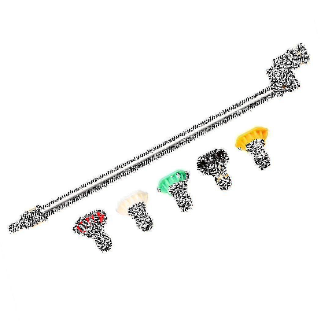 Pressure Washer Wand With Adjustable Angle Nozzle, 16 In Spray Lance 180 Degree With 5 Angles Quick