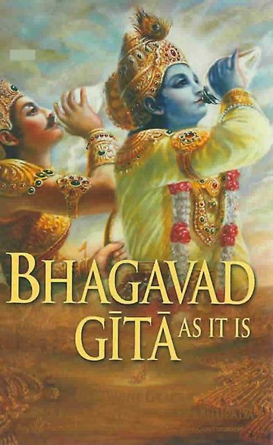 Bhagavad Gita كما هو بقلم Bhaktivedanta Swami A. C. Prabhupada كتاب غلاف عادي