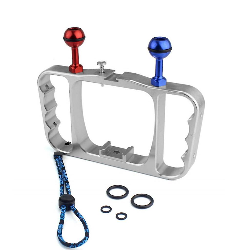 Stabilizzatore video in lega di alluminio con impugnatura per action cam gopro palmare
