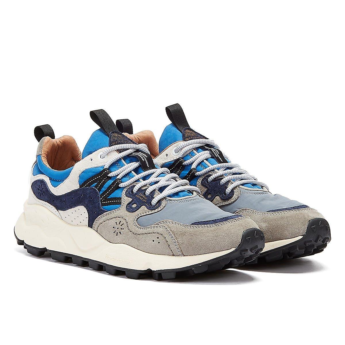 Flower Mountain Yamano 3 Mens Grey/Navy Trainers