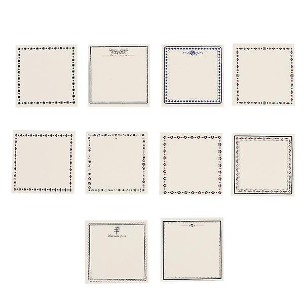 1 Box Simple Note Hand Account Decorative Paper Box Note Backing Paper