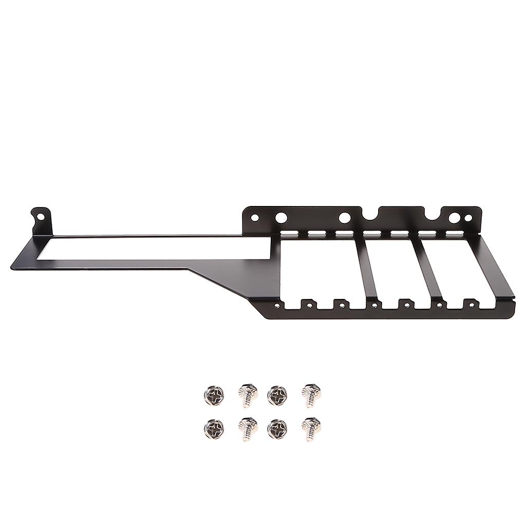 Metal Graphics VGA Card Bracket Holder Front Side Converter Computer Cooler Cooling Radiator Support