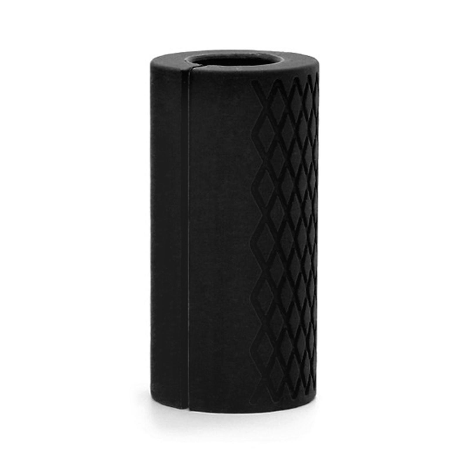 1pc Thick Rubber Barbell Grips Hand Protector Biceps Curl Exercise Workout