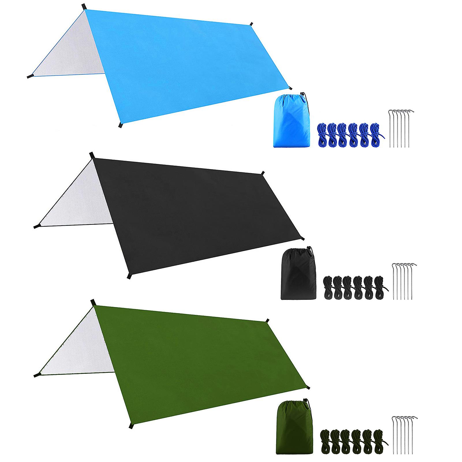 Multifunctional Waterproof Camping Tarp Hammock Sunshade