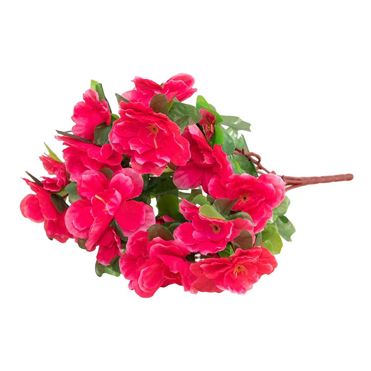 Realistic Artificial Flower Simulation Rhododendron Decorative Table