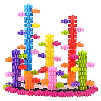New Kids Gears Interlocking Learning Set Stem Construction Toy Set Building Kids Toys 200 Pcs Gears Girls Boys Gift