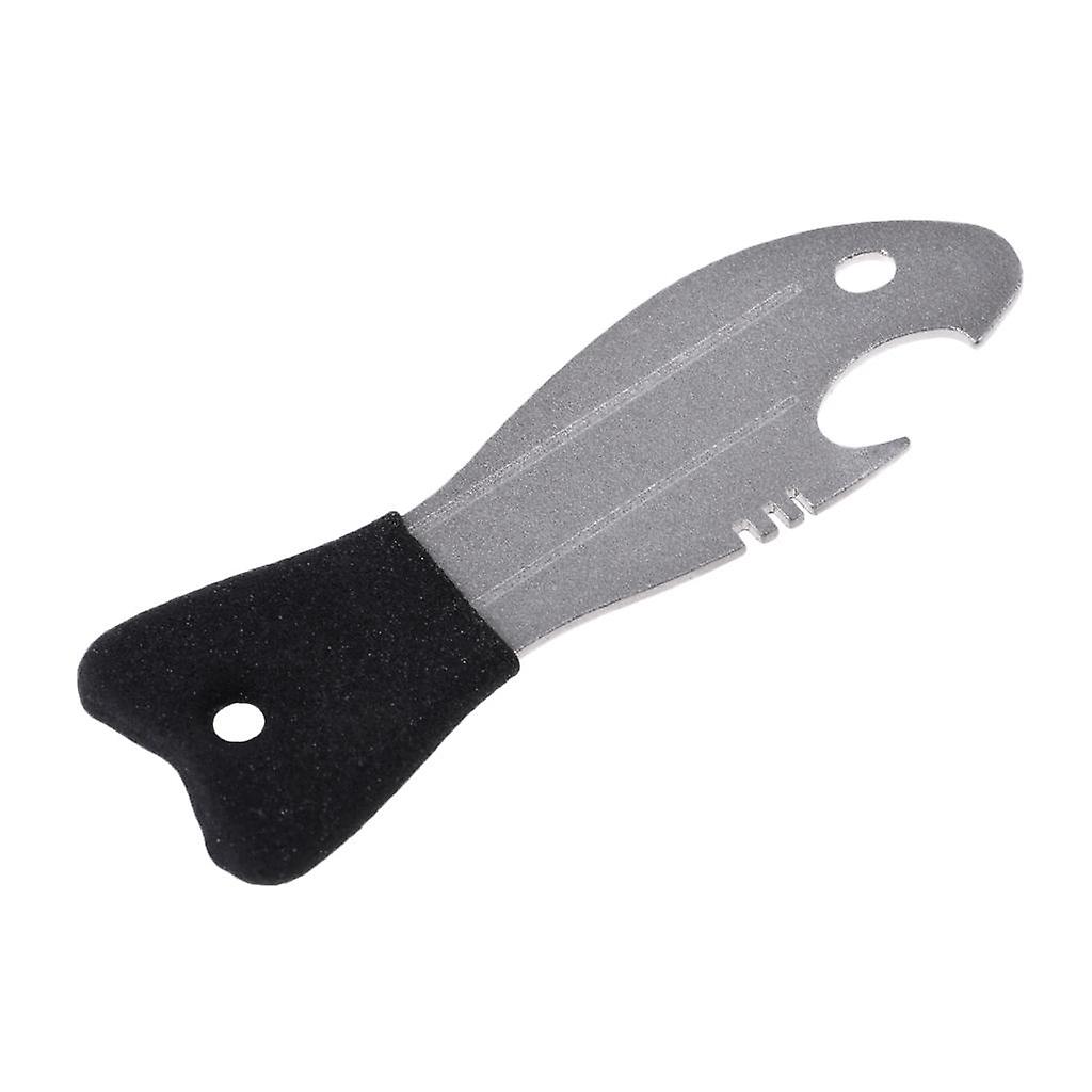 2 in 1 Fishing Hook Hone Sharpener Double Side Multifunction Bottle Opener