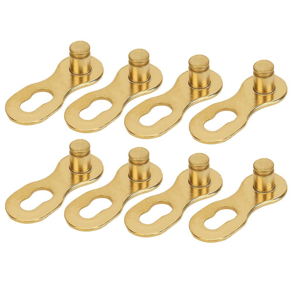 4Pair Steel Bike Bicycle 12Speed Chain Missing Link Connector Parts Cycling Accessorygolden Bicycle Chain Link