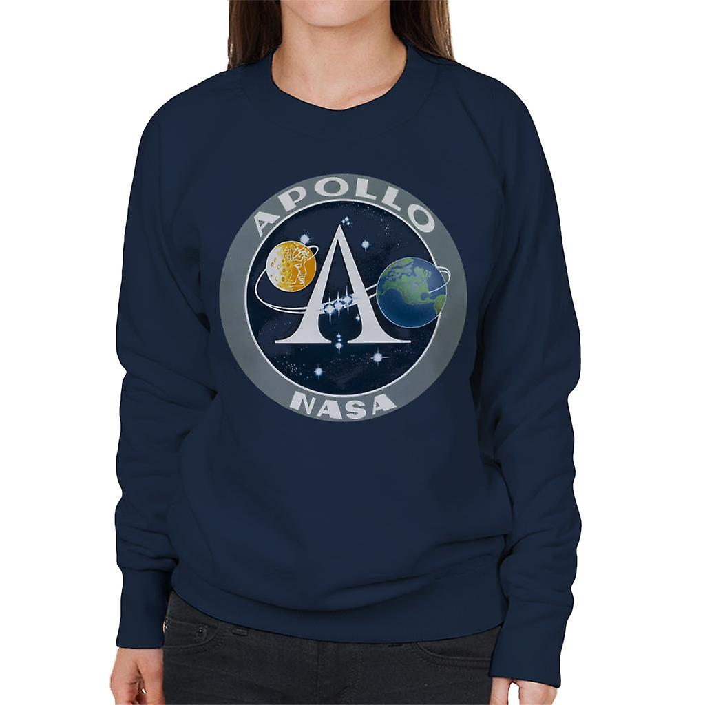 NASA Apollo Program Logo Badge Women's Sweatshirt
