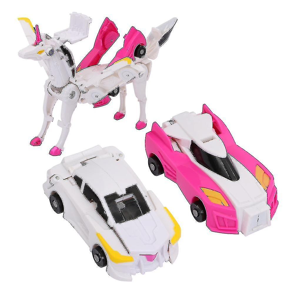 Dobrý den, Carbot Unicorn Mirinae Prime Series Body Robot Kit Hračky Modely 2 v 1 Jeden krok Model deformované auto Model Děti Hračky