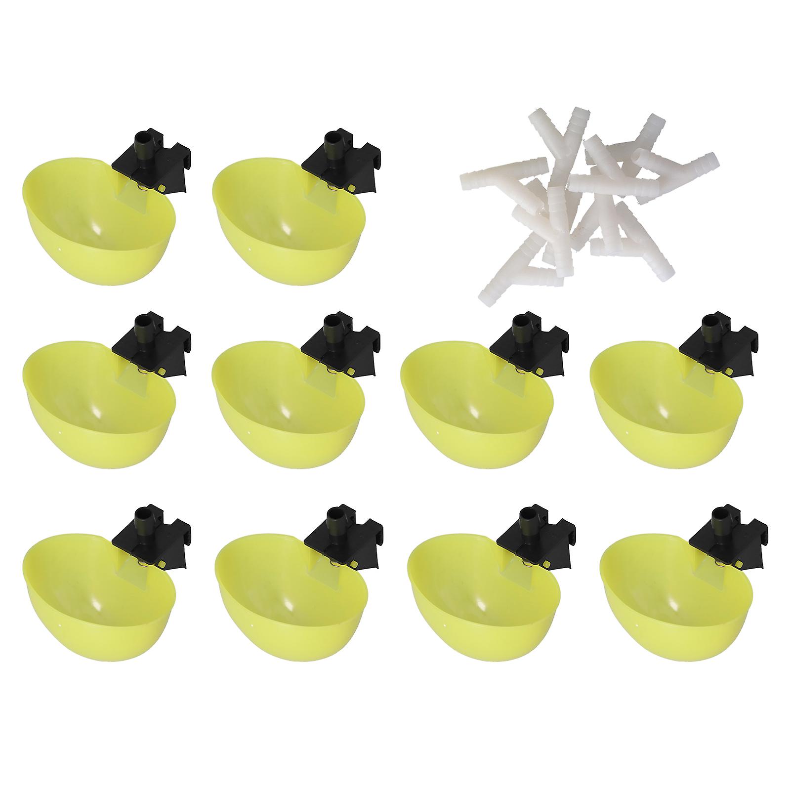 Automatic Pigeon Drinker Large Capacity for Poultry Birds Pigeons Parrots 6mm/0.2in