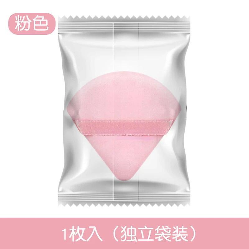 Triangular Flocking Double-sided Puff Powder Foundation Puff Thick Powder Makeup Sponge Super Soft Makeup Puff~19778