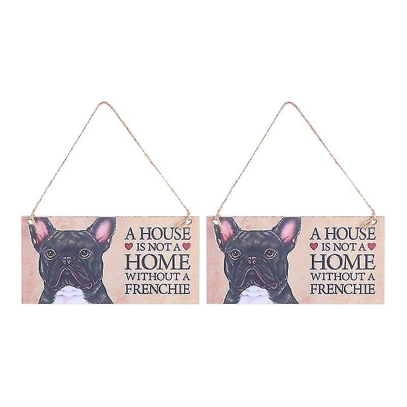 2pcs Pet Hanging Sign