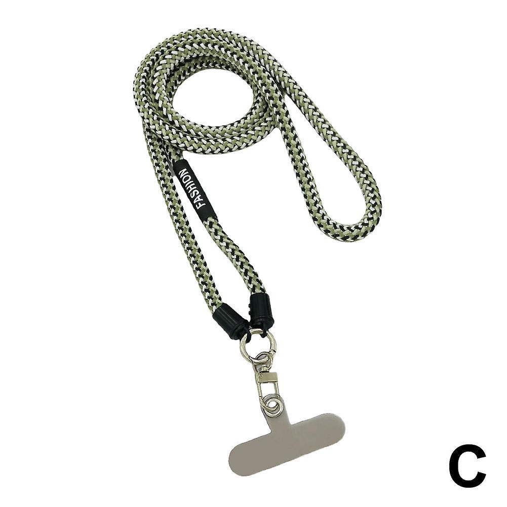 Καθολικά κορδόνια τηλεφώνου Crossbody με κορδόνι λουριού κινητού τηλεφώνου Patch Weave