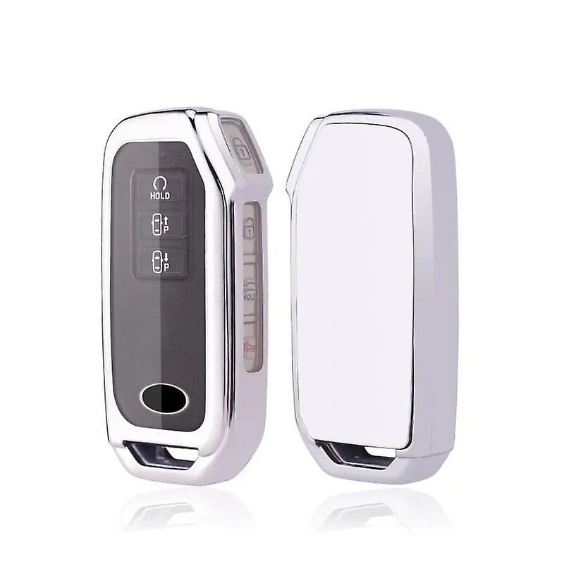 For Kia Ev6 K5 2020 2021 2022 2023 Soft Tpu Car Key Cover Case Remote Key Chain Car Accessories