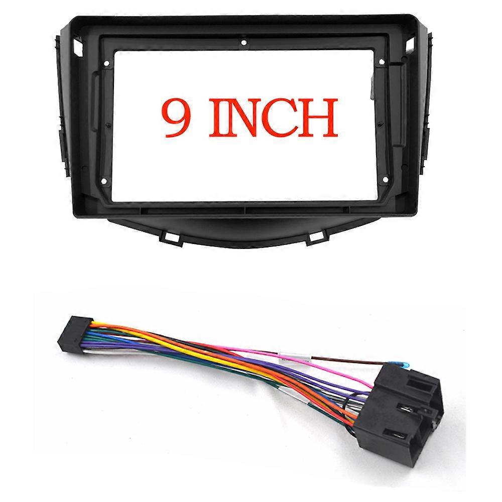 9 Inch Car Radio Fascia for LIFAN X60 2011-2019 Dashboard Installation Trim Refitting Kit Frame Surround CD DVD GPS Bezel Frame