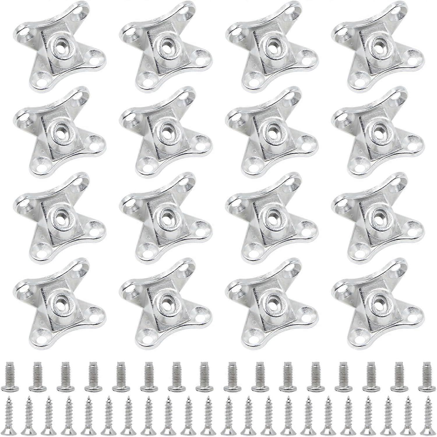 16 pieces Removable cornerstreble Combination Butterfly Corner Code L Eckstrebe Right Angle L-shaped butterfly corner strut butterfly Corner code for 