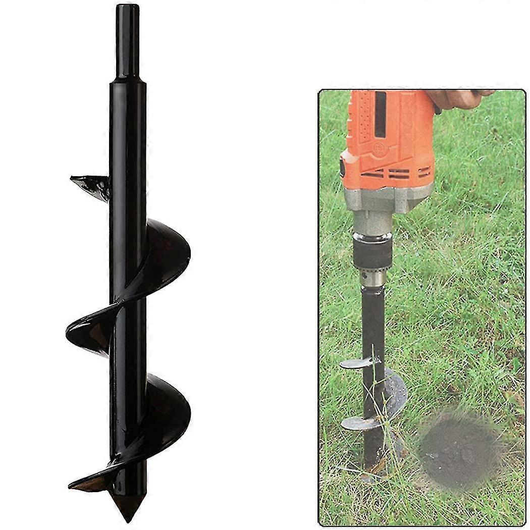 Garden Auger, Practical Planting Tool for Flowering Shrubs (Diameter: 8cm L: 30cm)