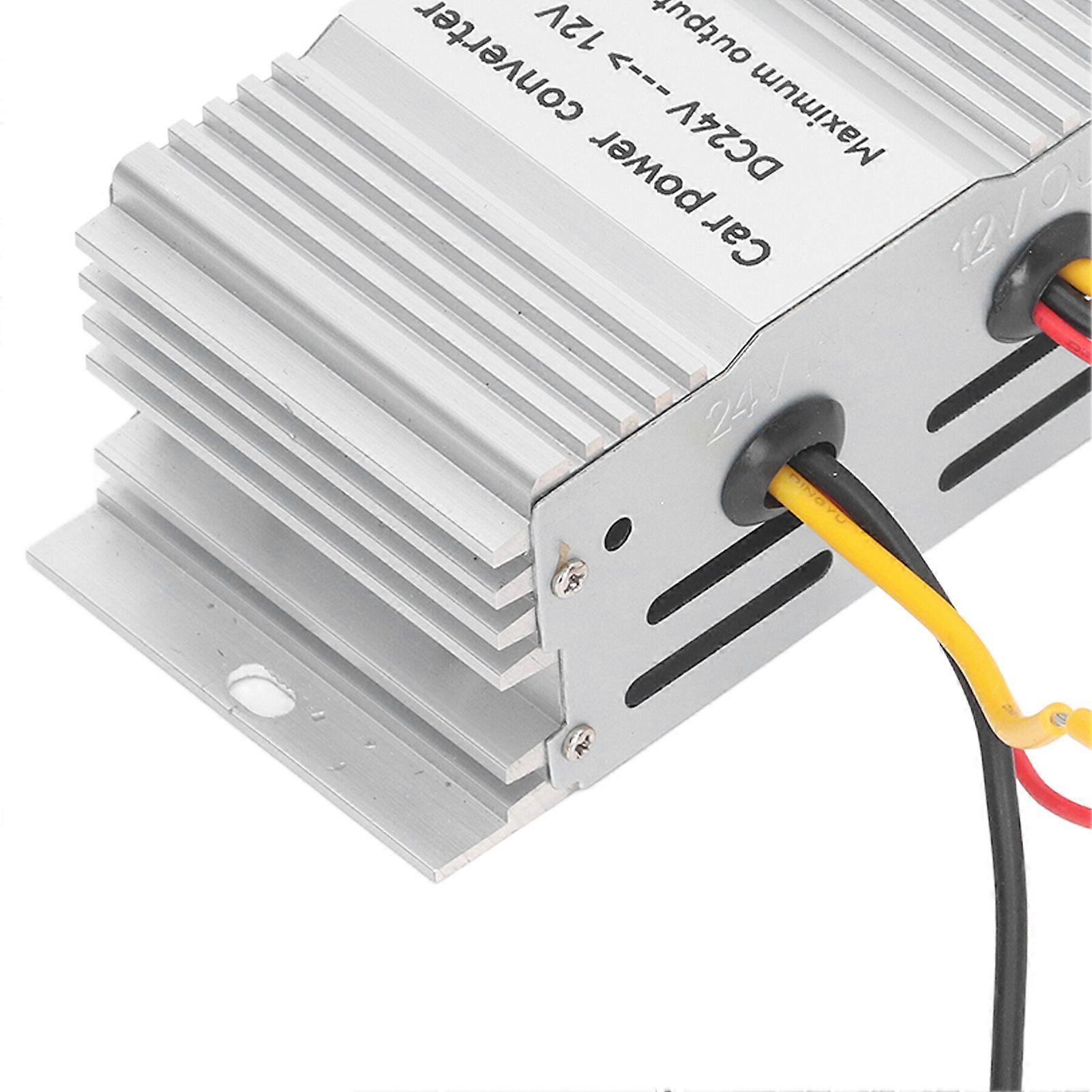 DC24V ל DC12V שנאי מתח 10A 120W DC מפחית מתח ממיר ספק כוח IP68 עמיד למים לעגלת גולף