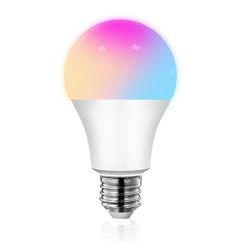 Wifi Smart Bulb E27 9W LED Multicolor RGB+CCT 2700K-6500K, Compatible with Alexa/Google Home, Smart Bulb No Hub Needed, 4 PCS [Energy Class A+]