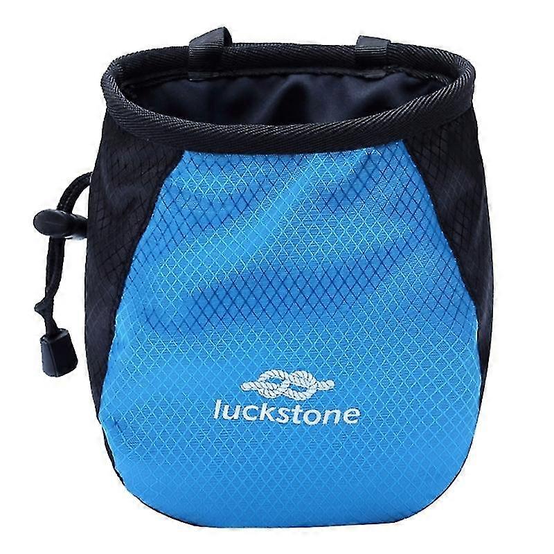 KINCJON Rock Climbing Chalk Bag Drawstring Closure Bag For Gym Climbing, Gymnastic