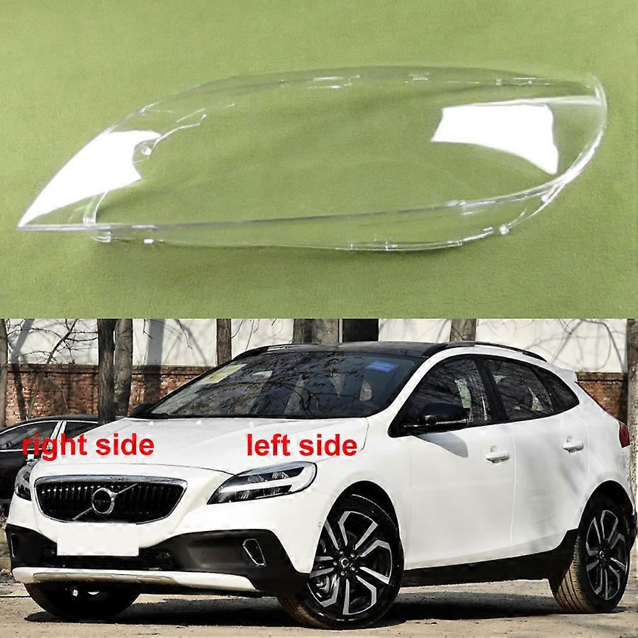 For Volvo V40 2013-2019 Front Headlight Cover Transparent Mask Headlamp Lamp Shell Plexiglass Replace Lampshade