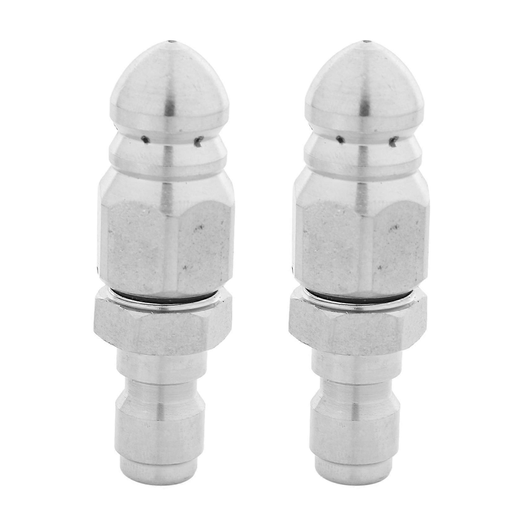 Sewer Jetter Nozzle For Pressure Washer With 1/4 Inch Quick Connect