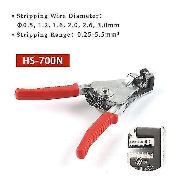 Automatic cable wire stripper stripping crimper crimping plier cutter tool diagonal cutting peeled pliers hand tool