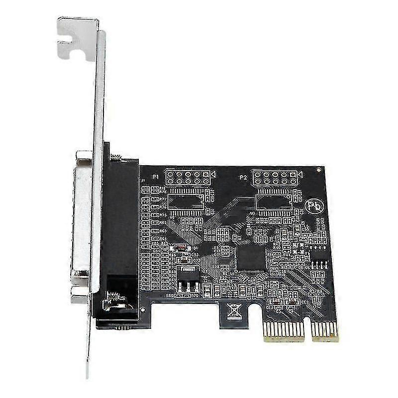 pcie parallel port card ax99100 db-25 pin printer expansion card lpt