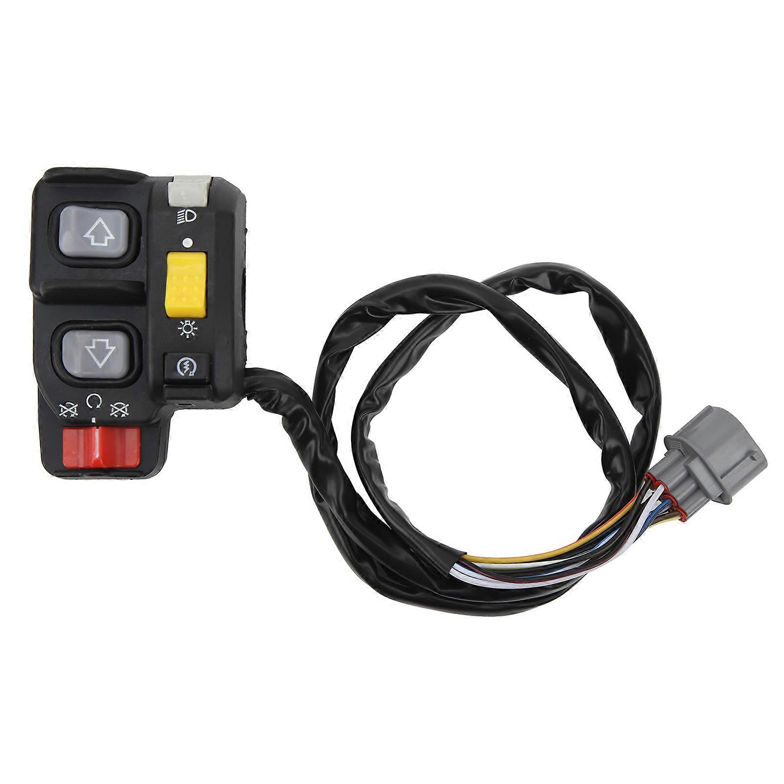 Electric Shift Push Button Assembly ATV Shifter Assembly for Rancher 350 4x4 2WD Electric Shift TRX350FE Rancher ES