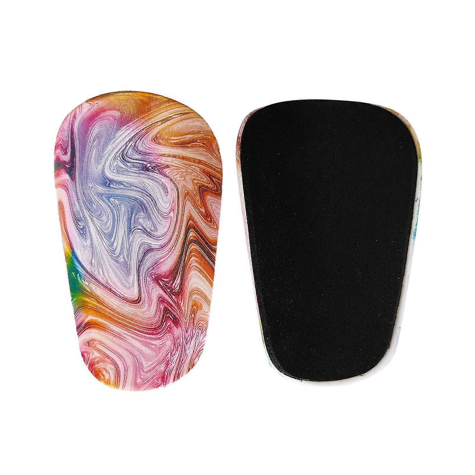 1 Çift Futbol Shin Muhafızları Açık Spor Bacak Koruma Hafif EVA Köpük Dolgu Shin Pedleri Gençler için Futbol Eğitim Yardımı