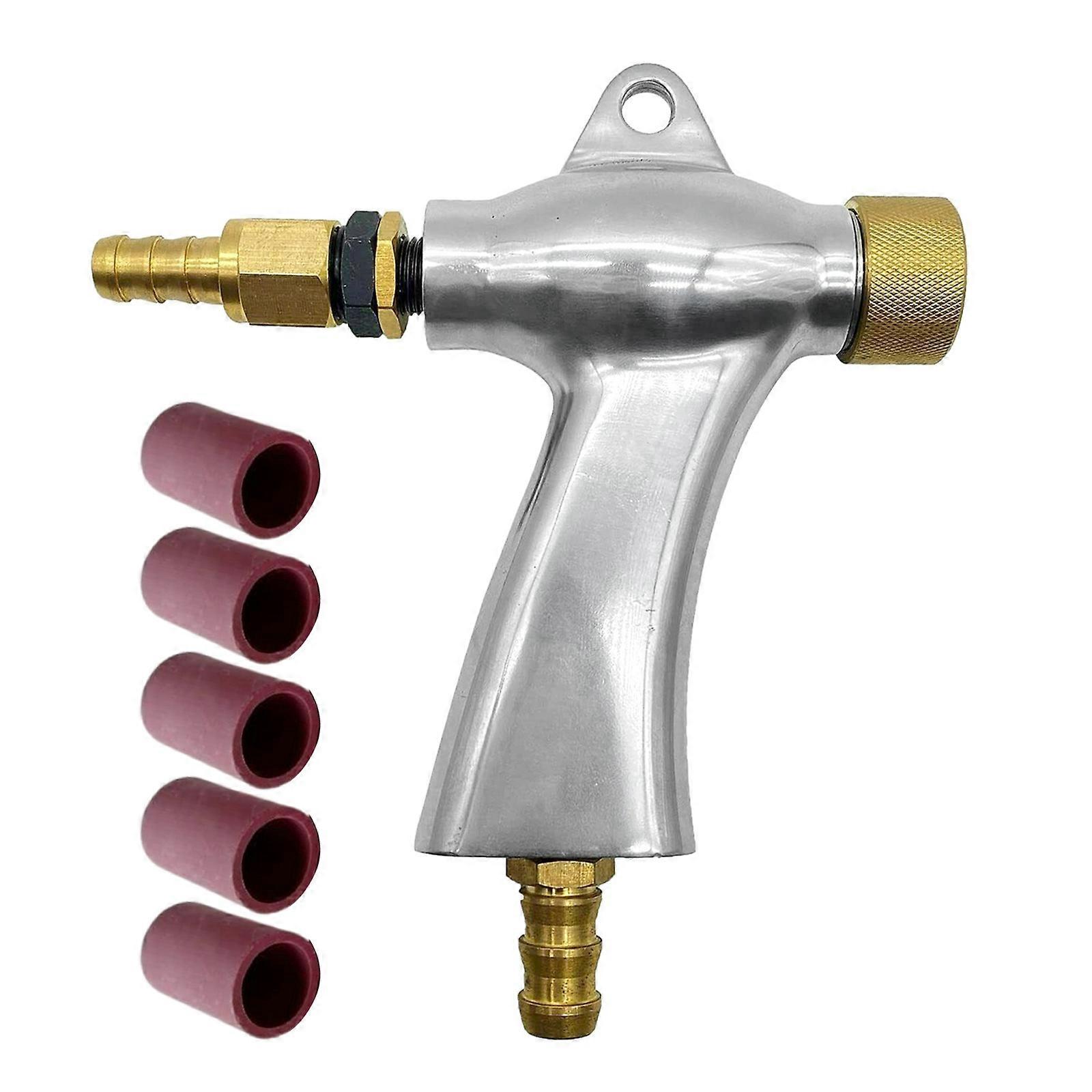 For Cabinet RZZ Sandblaster Air Sand Blasting Sandblast Gun with 5Pc Ceramic Nozzles Fg