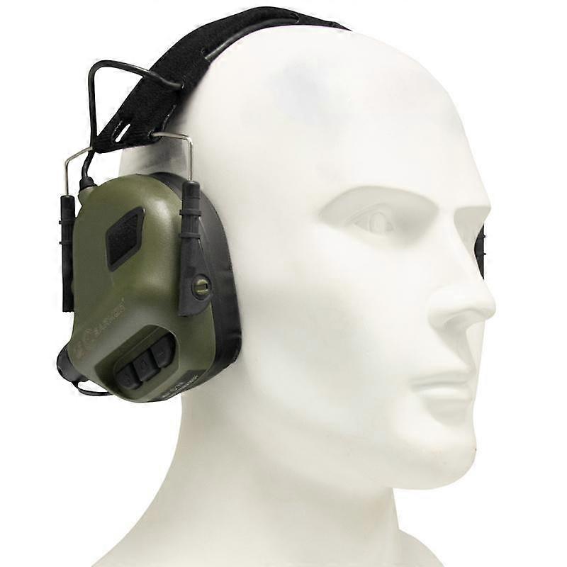 WQZXM Casque Airsoft Rapide - ABS 4,5 Mm, Réglable 56-64 Cm, Avec Micro, Visière 4 Verres, Housse Et Cagoule - Vert