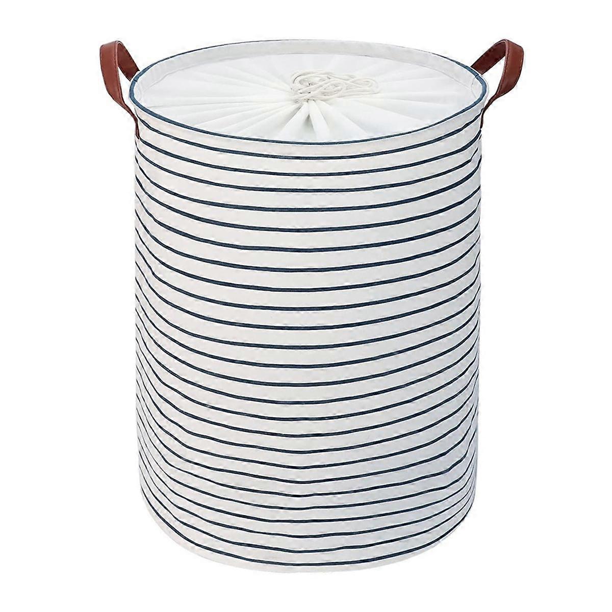 Flodable Laundry Basket Hamper, Dirty Clothes Hamper Freestanding Drawstring Hamper Storage for Col