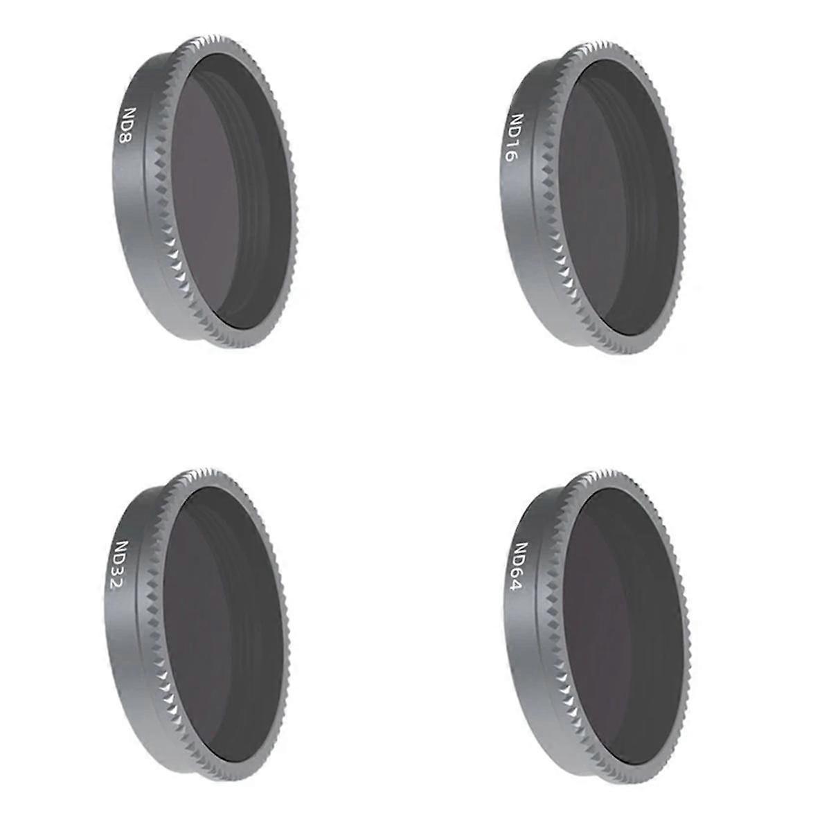 For Go 2/3 Lens Filters ND8 ND16 ND32 ND64 Neutral Density Filter for GO2 GO3 Action Sport Camera