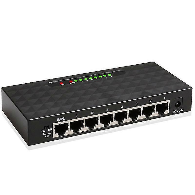8 Port Gigabit Network Switch 1000mbps Gigabit Ethernet Network Switch Lan Hub Ethernet Smart Switch
