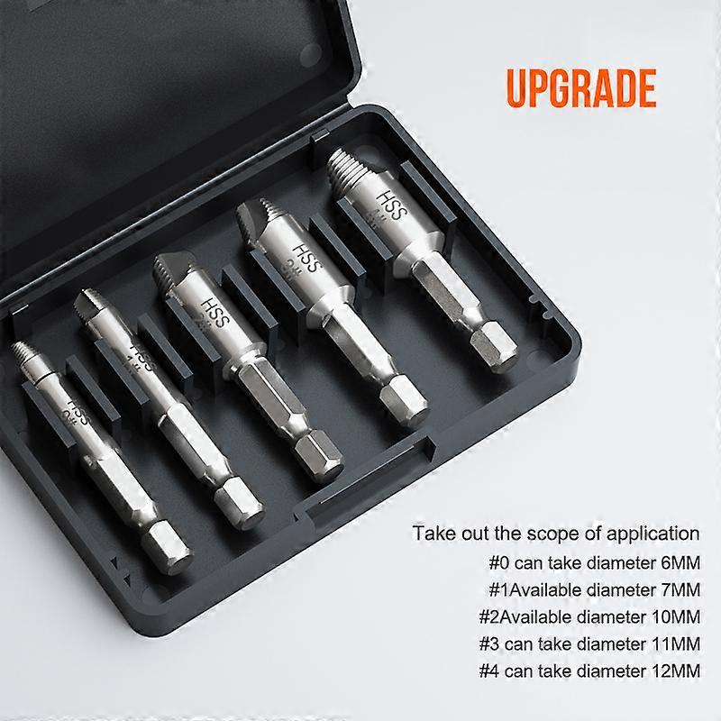 Damaged Screw Extractor Speed Out Drill Bits Tool Double Side Durable Broken Bolt Remover Screw Accessories