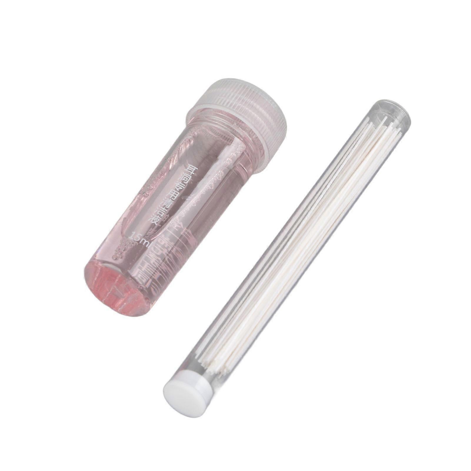 Ear Piercing Cleaning Kit Deodorant Blocking Free Cleaning Ears Holes Tools 15ml Solution 70pcs Lines