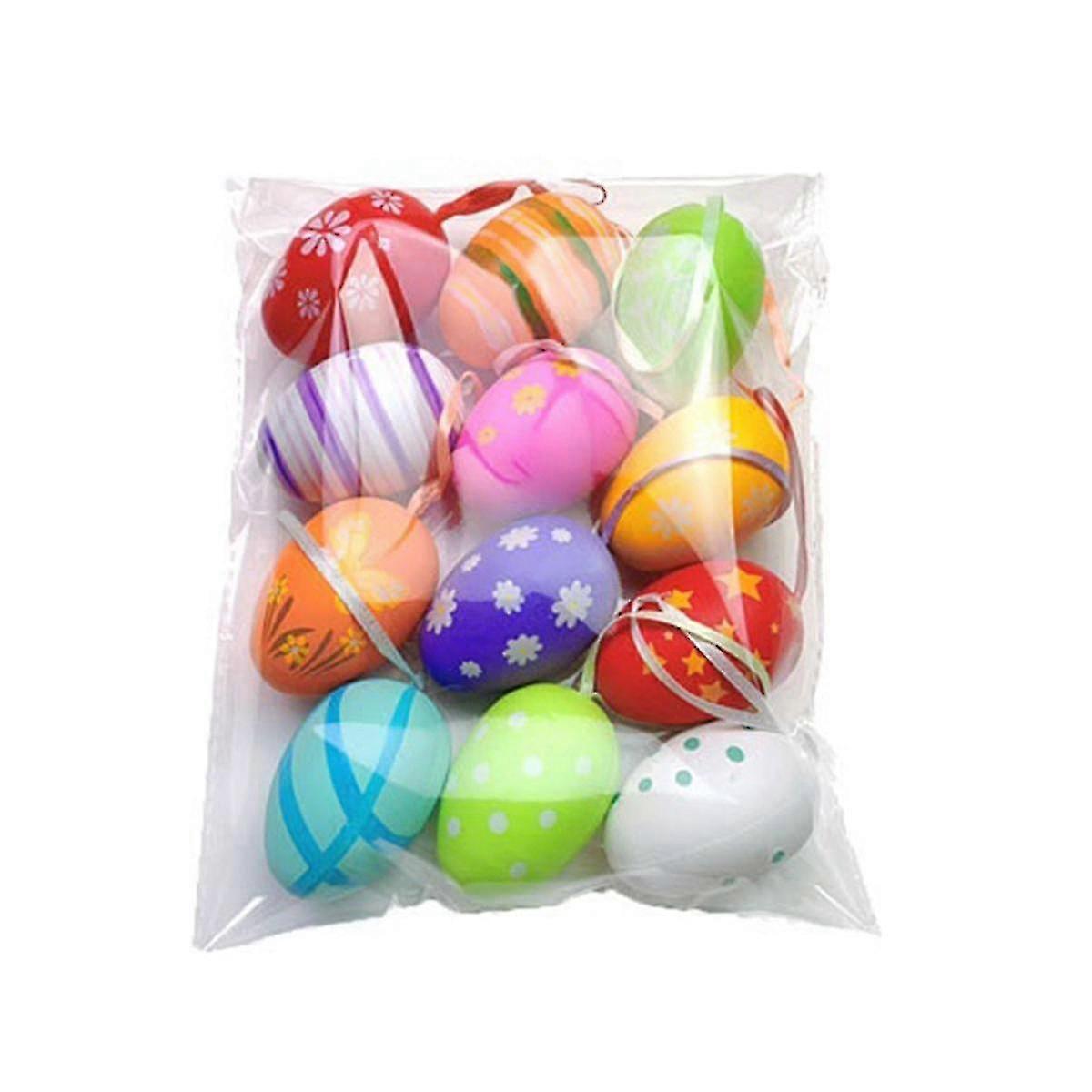G Easter DIY Hand-Painted Eggs Kindergarten Coloring Toys Simulation Eggs Coloring Eggs