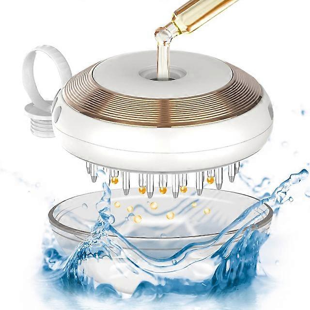 New Design Hair Loss Treatment Electric Scalp Applicator Comb EMS Laser Vibration Massage Hair Regrowth Comb With Liquid Guide