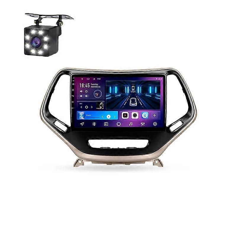 Car Radio For Jeep Cherokee 5 KL 2014 - 2018 Multimedia Player Carplay Navigation Auto