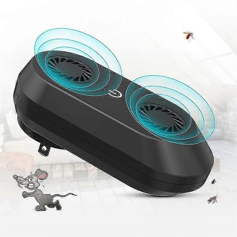 طارد بالموجات فوق الصوتية ، محسن الإلكترونية في الهواء الطلق وداخل مبيد للبراغيث والحشرات والبعوض والعناكب والنمل والجرذان والصراصير والحشرات ، غير ر