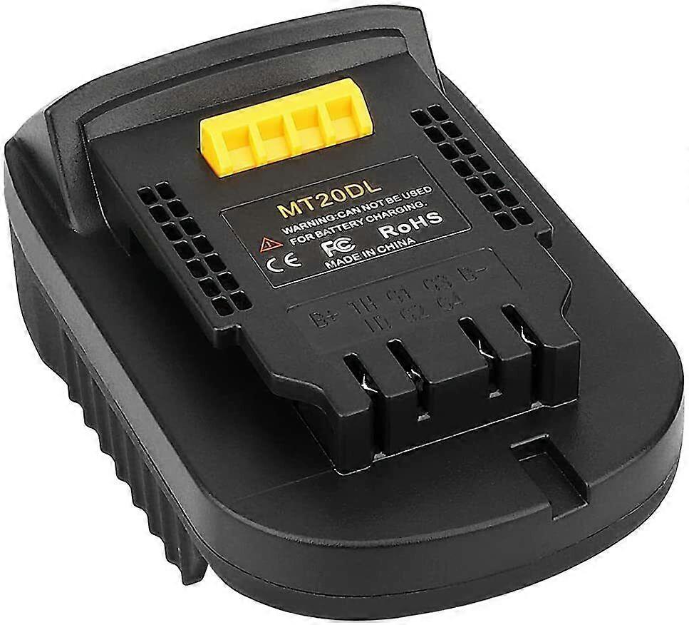 マキタ18V BL1830 BL1860からDewalt18V電動工具へのバッテリーアダプターコンバーター