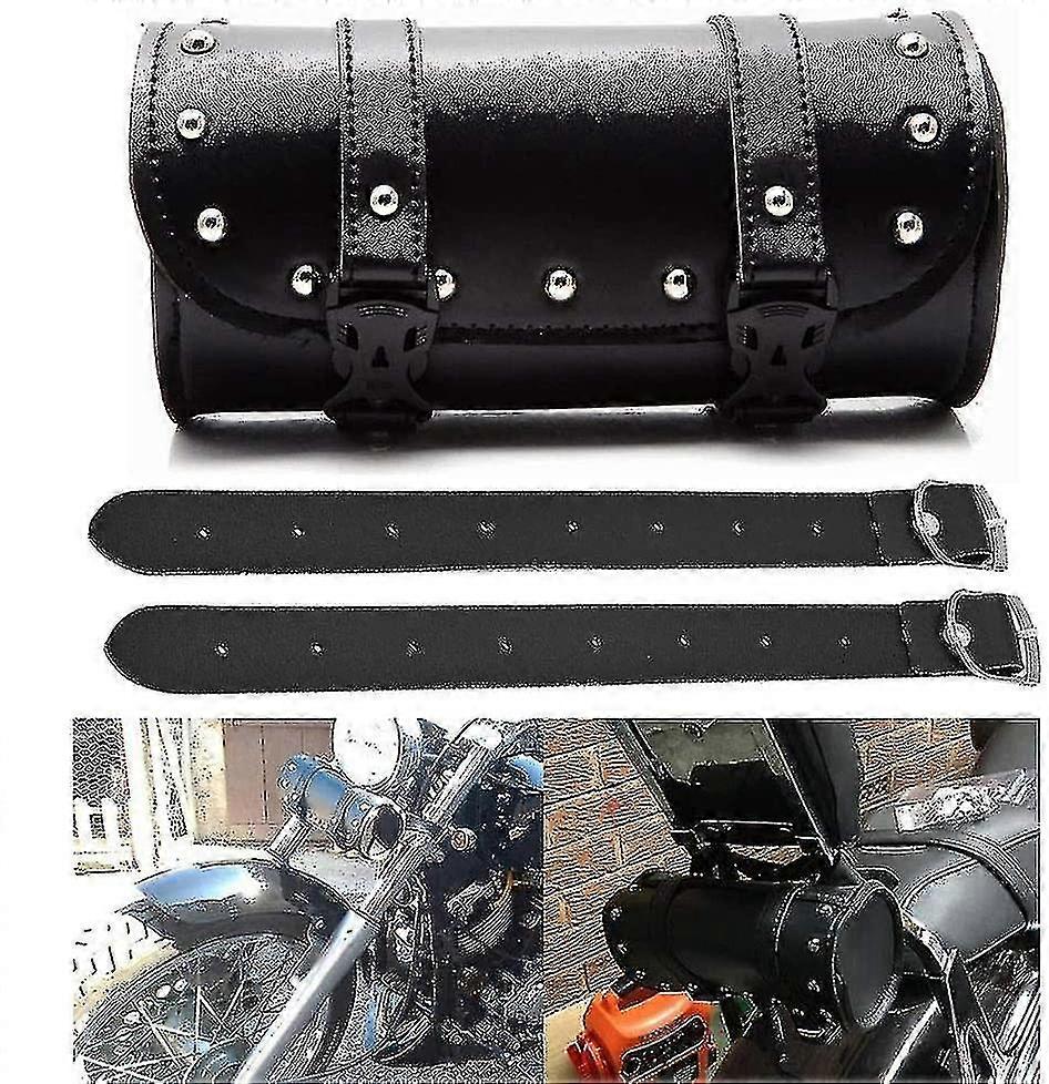 Pu Leather Motorcycle Tool Bag, Rear Fork Tool Bag