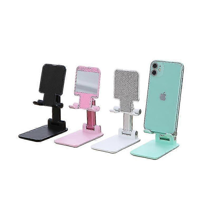 2pcs White Creative Telescopic Folding Desktop Phone Stand