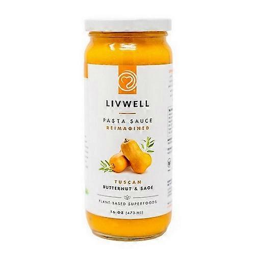 Livwell Foods Tuscan Butternut And Sage Sauce ,16 Oz (Case Of 6)