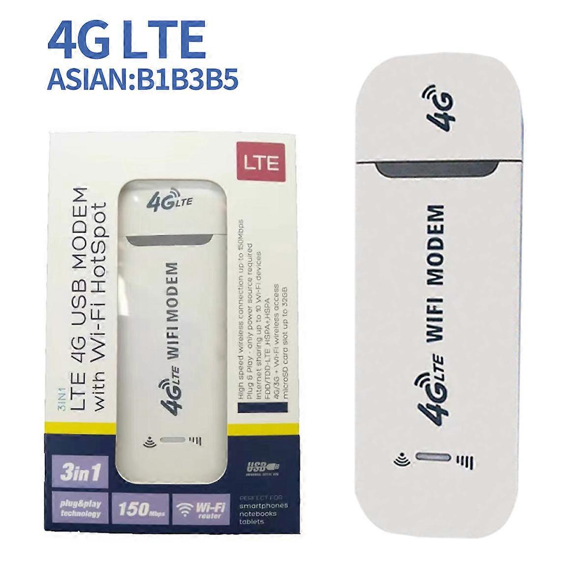 good 4GWiFi Modem Dongle Wireless Router with SIM Card Slot, High Speed Internet Device 150 Mbps, Supports up to 10 Users