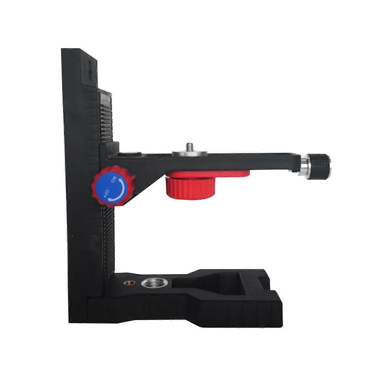 Laser-Level Magnetic Bracket L-Shape Adjustable 5/8Inch Mount Adapter Line Laser-Positioning Base